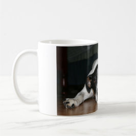 Café Taza del perro de Terrier de rata de "Molli"