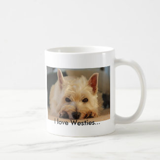 Café Taza del perro de Westie (montaña del oeste