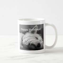 Café Taza del perro de Westie (montaña del oeste