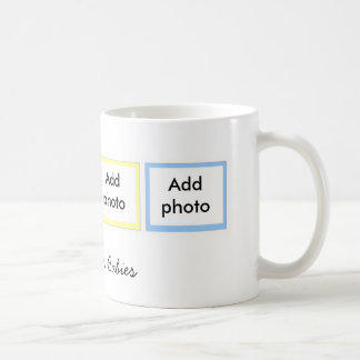 Café Taza del personalizado de cuatro fotos