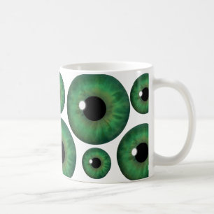 Café Taza del personalizado de Guay del iris del ojo