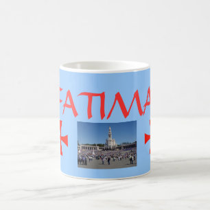 Café Taza del personalizado del santuario de Fátima