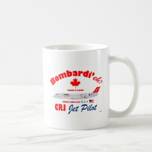 Café Taza del pináculo CRJ de Bombardi'eh