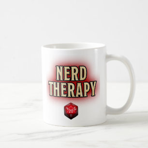 Café Taza del podcast de la terapia del empollón