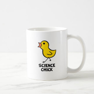Café Taza del polluelo de la ciencia