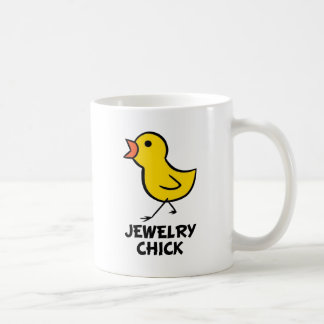 Café Taza del polluelo de la joyería