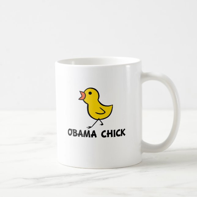 Café Taza del polluelo de Obama (Derecha)