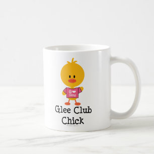 Café Taza del polluelo del club de júbilo