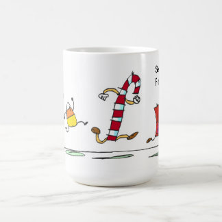 Café Taza del postre del día de fiesta