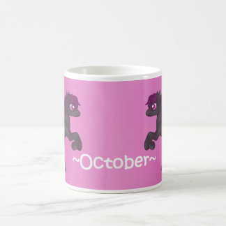Café Taza del potro de octubre Birthstone Pegaso