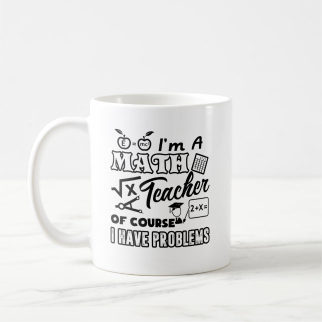 Café Taza del problema del profesor de matemáticas (Izquierda)