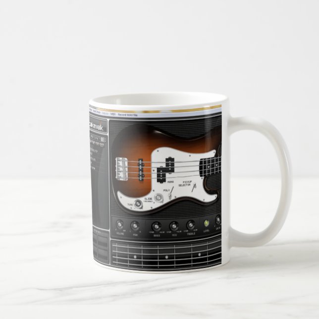 Café Taza del productor de los instrumentos del (Derecha)