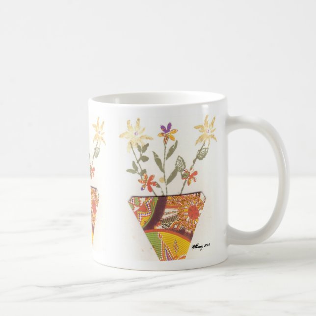 Café Taza del ramo de la primavera (Derecha)