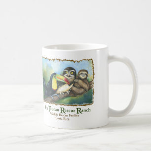 Café Taza del rancho del rescate de Toucan
