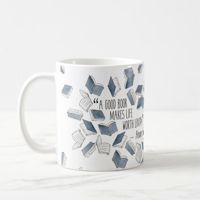 Café Taza del ratón de biblioteca (Izquierda)