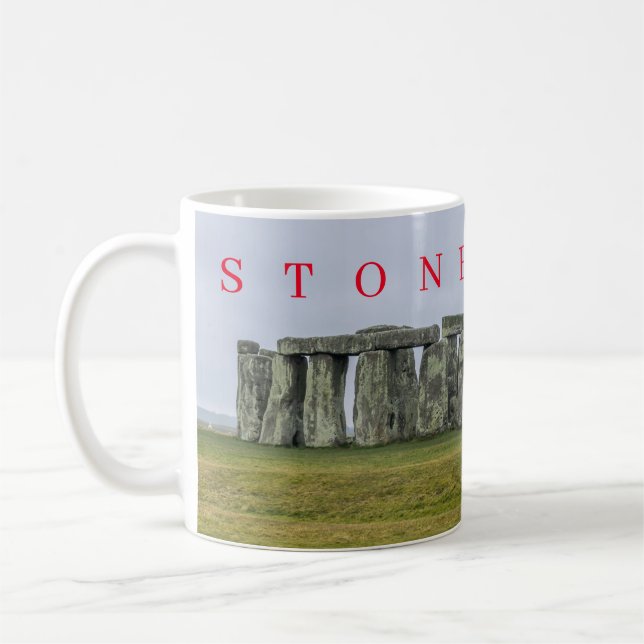 Café Taza del recuerdo de Stonehenge (Izquierda)
