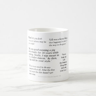 Café Taza del regalo de la cita de Quentin Crisp