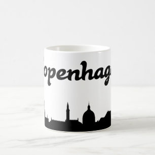 Café Taza del regalo de la señal de Copenhague
