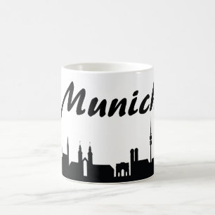 Café Taza del regalo de la señal de Munich, Alemania