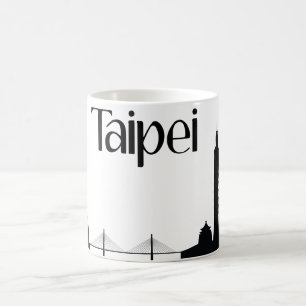 Café Taza del regalo de la señal de Taipei, Taiwán