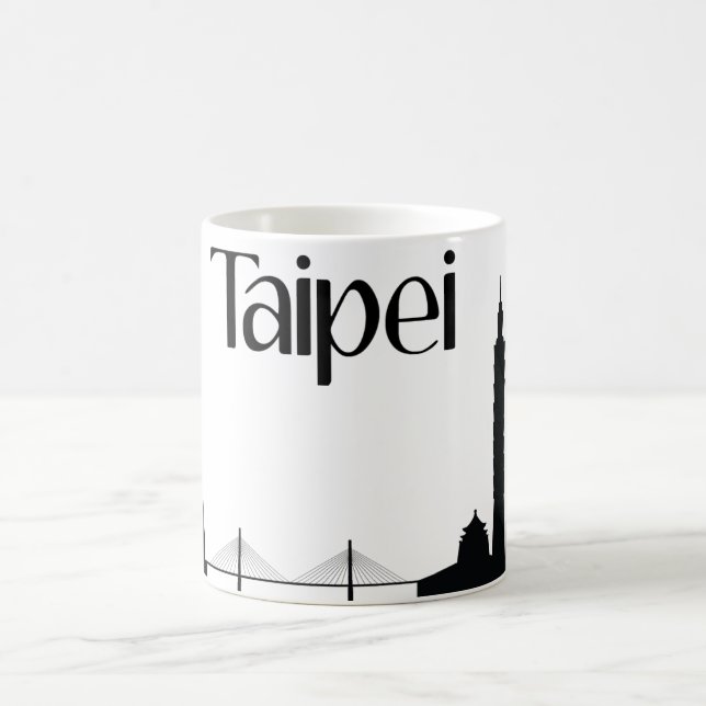 Café Taza del regalo de la señal de Taipei, Taiwán (Centro)