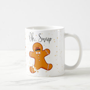 Café Taza del regalo de vacaciones de la broche el