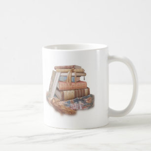 Café Taza del regalo del profesor de la biblioteca del