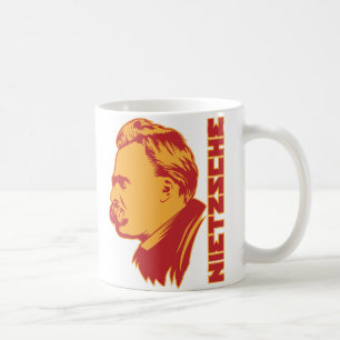 Café Taza del retrato de Frederich Nietzsche