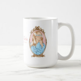 Café Taza del retrato de los diarios del Spinsterhood