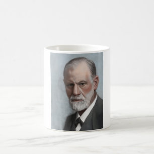 Café Taza del retrato de Sigmund Freud