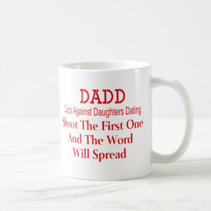 Café Taza del rojo de DADD