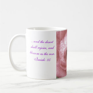 Café Taza del rosa de desierto