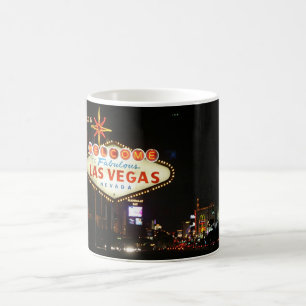 Café Taza del Rótulo de Las Vegas