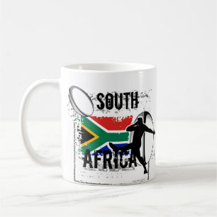 Café Taza del rugbi de Suráfrica