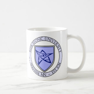 Café Taza del sello de la universidad de Miskatonic