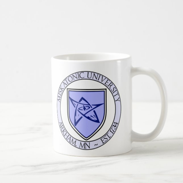 Café Taza del sello de la universidad de Miskatonic (Derecha)