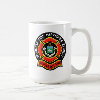 Café Taza del servicio del paramédico del fuego de
