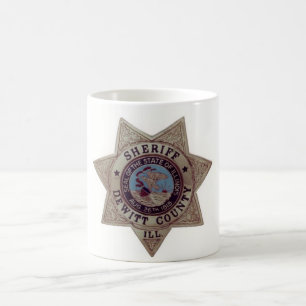 Café Taza del sheriff del condado de Dewitt