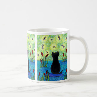 Café Taza del soñador de la libélula
