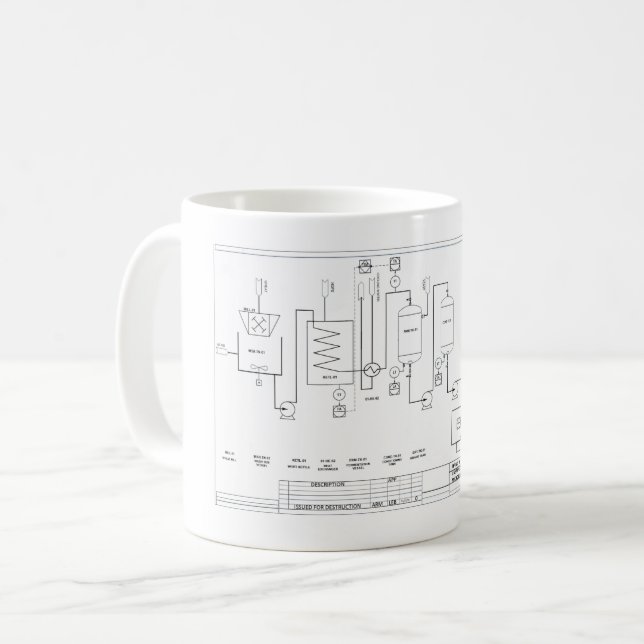 Café Taza del sueño del Microbrewery de los ingenieros (Anverso izquierdo)