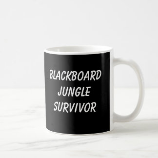 Café Taza del SUPERVIVIENTE de la SELVA de la PIZARRA