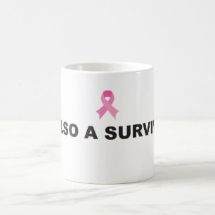 Café Taza del superviviente del cáncer de pecho