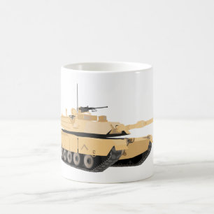 Café Taza del tanque de M1A1 Abrams