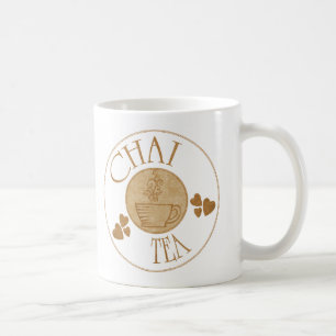 Café Taza del té de Chai