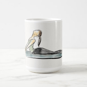 Café Taza del "té" de la yoga