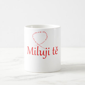 Café Taza del tě de Miluji