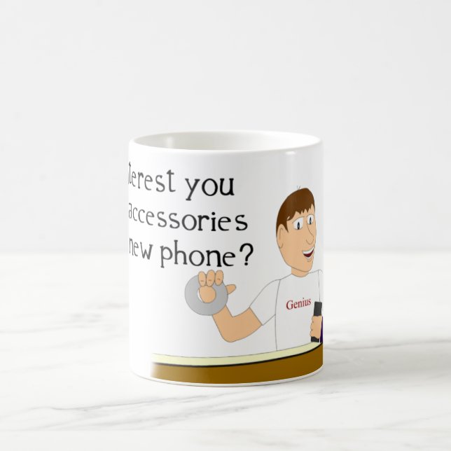Café Taza del teléfono de la cinta aislante (Centro)