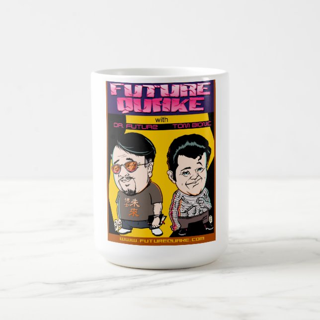 Café Taza del temblor del doc. y de TomeFuture (Centro)