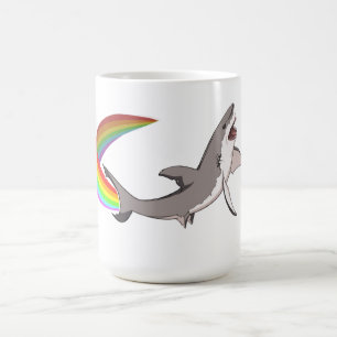 Café Taza del tiburón de Nyan