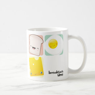 Café Taza del tiempo de desayuno